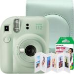 Fujifilm Instax Mini 12 Mint Green + 10 film + cover + frame (3874783290111)