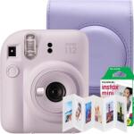 Fujifilm Instax Mini 12 Lilac Purple + film 1x10 + cover + frame (3874783290104)