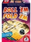 Schmidt Spiele Roll 'em fold 'em angol nyelvű társasjáték (4001504883485)