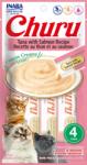 Inaba Foods Cat Churu Püré - tonhal, lazaccal 4 x 14 g