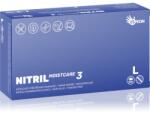 Espeon Gloves Nitril Moistcare3 Dark Blue púdermentes nitrilkesztyű hidratáló hatással méret L 2x50 db