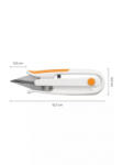 Fiskars 1070023 SoftGrip cérnavágó olló (1070023) - aqua