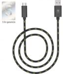 snakebyte Xbox Series X SX Pro USB - USB-C töltő- és adatkábel fekete-zöld 5m (SB916281) (SB916281)