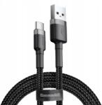 Baseus Halo USB-A - USB-C 2A Kábel 3m - Fekete