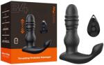 Men's Play - fel-le mozgó prosztata vibrátor (fekete) - vagyaim