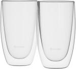 Zokura Dupla Falú Üveg Pohár Szett - 350 ml, 2 darabos (Z1380)