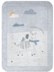 KikkaBoo takaró polár 110x140cm zebra - babamarket