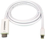 PremiumCord mini Displayport - HDMI 2.0 4K 60Hz kábel 2m (KPORTADMK04-02) (KPORTADMK04-02)