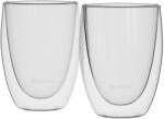 Zokura Dupla Falú Üveg Pohár Szett - 250 ml, 2 darabos (Z1379)