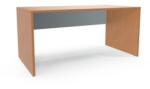  Masa birou Viva, 160 x 80 x 75 cm, model drept, fag/gri M1250001