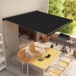 vidaXL Copertină manuală tip casetă, antracit, 300 x 250 cm (3052697)
