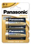 Panasonic LR20APB/2BP 1, 5V D/góliát tartós alkáli elem 2 db/csomag (LR20APB-2BP) - officedepot