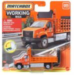 Mattel Matchbox: Working Rigs - GMC 3500 Attenuator Truck mașinuță (HVV17)