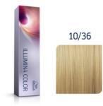 Wella Illumina Color vopsea profesională permanentă pentru păr 10/36 60 ml