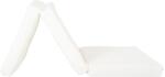 Hugzzz Saltea pliabila pentru bebelusi Hugzzz - Snooze, 120 x 60 x 6 cm, pure white (111607) Saltea bebelusi