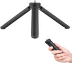 Techsuit - Mini állvány (TPD3) - Állítható, 1/4 hüvelykes csavarkulccsal ILDC, DSLR fényképezőgépekhez - Fekete