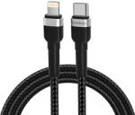 Wozinsky WNBCL1 Lightning / USB-C PD 30W kábel 1 m - fekete - dellaprint