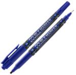 M&G Marker permanent M&G cu două fețe - albastru 0, 8/2, 8 mm