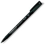 STAEDTLER Marker permanent, OHP, 1 mm, STAEDTLER "Lumocolor® 317 M", negru