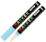 M&G Marker acrilic M&G 2 mm acrilic, albastru Aqua S610