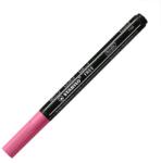 STABILO Marker acrilic STABILO FREE Acrylic T100 Varf rotund 1-2 mm - roz