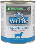 Vet Life Dog Hypoallergenic Duck & Potato konzerv (18 x 300 g) 5.4kg