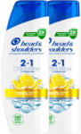 Head & Shoulders Citrus Fresh 2az1-ben korpásodás elleni sampon zsíros hajra (2x330 ml)
