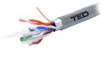 Ted Electric Cablu Ftp Cat 6 Cupru 0.52mm 305m Ted Electric (kab-ted6)