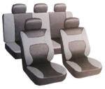 Autolife Univerzális 8 részes üléshuzat szett - fekete (6818BG_alf)