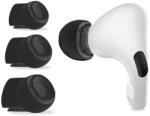Tech-Protect Set de Dopuri Silicon pentru AirPods Pro AirPods Pro 2 - 3 Marimi, Confort si Durabilitate negru