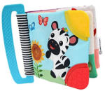 Baby Einstein Curious Explorers Teether Book Rágóka és Könyv Babajáték Újszülött Kortól (074451117945)