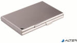 DURABLE Névjegykártyatartó tárca, fém, 20 db-os, DURABLE "CARD BOX DUO", ezüst (243323) - alter