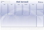 Victoria OFFICE Könyökalátét, 470x330 mm, heti tervezővel, VICTORIA OFFICE (INV31828) - onlinepapirbolt