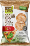 RiceUP! barna rizs chips pizza ízű 60 g (Gluténmentes)