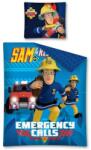 Jerry Fabrics Sam, a tűzoltó Emergency ágyneműhuzat 140x200 cm (VO-DL-027350)