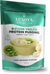 Complex Fiber Pudding Kiwi-banán ízű vegán rostpuding fehérjével 450 g - Complex fiber pudding Luxoya (KBIRFV450G)