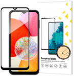 MG Full Glue sticla temperata pentru Samsung A15 / A15 5G, negru