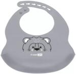 Freeon Силиконов лигавник Freeon - Лъв, сив (49430) - baby