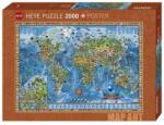 Heye - Puzzle Amazing world - 2 000 piese