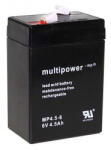 MULTIPOWER Pb akkumulátor MULTIPOWER 6V/4, 5Ah