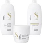 ALFAPARF Kit ingrijire completa pentru stralucire Alfaparf Semi di Lino Diamond Illuminating, Salon Size