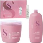 ALFAPARF Set Alfaparf Semi Di Lino Moisture Nutritive, Sampon 1000 ml + Masca 500 ml, + Ulei 6 fiole x 13 ml