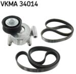 SKF Set curea transmisie cu caneluri SKF VKMA 34014 (VKMA 34014) - automobilus