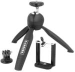 Caruba Orbit15 mini asztali állvány, okostelefon és GoPro tartóval (D130412)
