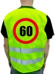  60. szülinapi tréfás UV mellény