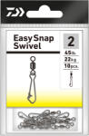 Daiwa Easy Snap Swivel (#12, 8.0kg, 10db) (14905-212)