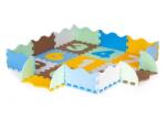 ECOTOYS Salteluta de joaca din spuma EVA, educativa, cu 25 de piese Ecotoys 32511 - Multicolor (EDI32511)