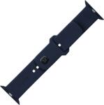 Fixed Sportos szilikonszíj Apple Watch 42/44/45mm-es okosórához, sötétkék (FIXSST2-434-BL) (FIXSST2-434-BL)