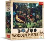 Trefl 200 db-os Wooden Contour Fa Puzzle - Henri Rousseau - Az Álom (20253) (20253)