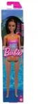 Mattel Barbie Beach baba - Narancssárga, virágos mintás fürdőruha (DWJ99-HXX50) (DWJ99-HXX50)